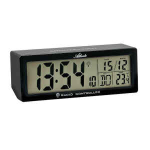 Réveil radio-piloté Atlanta - date -température - PR1892/7