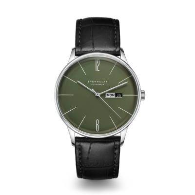 Montre BERLIN vert olive S01-BE08-HE04