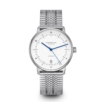 Montre NAOS AUTOMATIQUE white - bracelet superslim S02-NA44-ME08