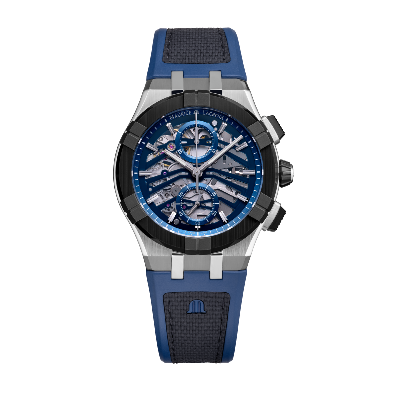 Aikonic Chrono Skeleton 43mm AC8018-SSL20-030-4 