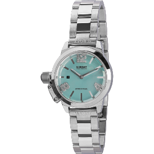 Montre CLASSICO LADY 8900 30mm aquamarine acier