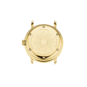 Montre NAOS Solar cadran vert - Bracelet acier PVD doré S01-NS22-ME09