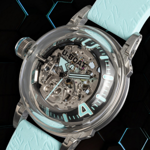 Montre U-65 3345 Automatique 44mm acier turquoise