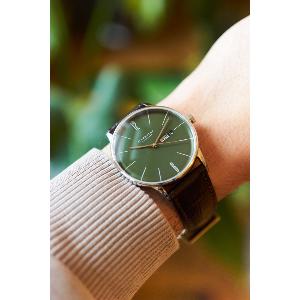 Montre BERLIN vert olive S01-BE08-HE04