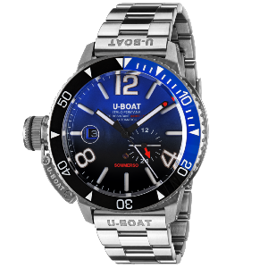 Montre SOMMERSO 9519/MT 46mm bleue acier