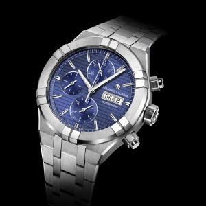 AIKON Automatic Chronograph 44mm tout acier AI6038-SS002-430-1