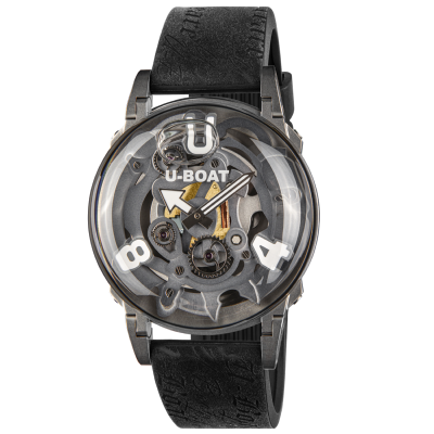 Montre U-65 3354 44mm grise rubber noir
