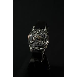 Montre U-65 3354 44mm grise rubber noir