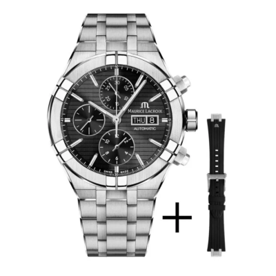 AIKON Automatic Chronograph 44mm AI6038-SS00F-330-A