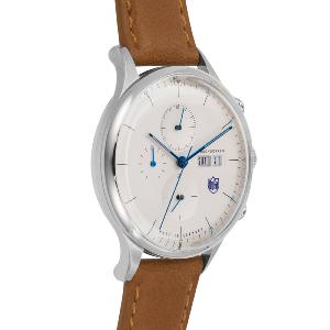 Montre Van der Rohe Barcelona Chrono DuFa blanche DF9021-05