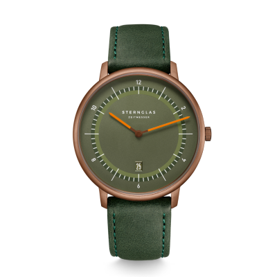 Montre NAOS XL Edition 1905 Quartz cuir vert S01-NXT35-MO26