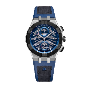 Aikonic Chrono Skeleton 43mm AC8018-SSL20-030-4 