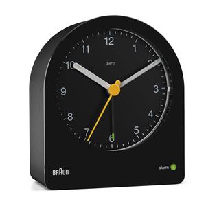 Rveil Braun noir  rtroclairage permanent la nuit BC22B