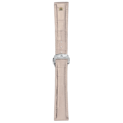 Bracelet cuir de veau imprimé alligator champagne Masterpiece 21mm ML800-005042 Maurice Lacroix