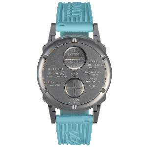 Montre U-65 3352-2 44mm aqua rubber turquoise