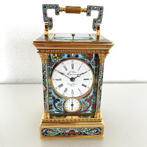 Pendule d'officier L'Epée VENITIENNE CLOISONNEE 703.51