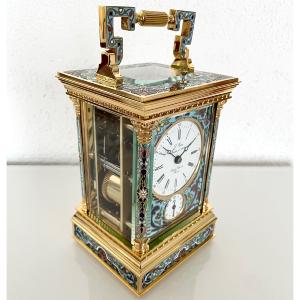 Pendule d'officier L'Epée VENITIENNE CLOISONNEE 703.51