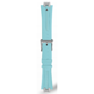Bracelet rubber bleu turquoise Aikon ML812-005075 Maurice Lacroix 21/16