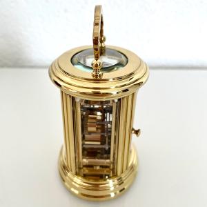 Pendule de voyage L'Epée Ovale 500.62, avec réveille-matin