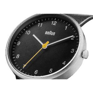 Montre Braun Classic noire 38mm, BN0231BKBKGAL