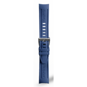 Bracelet rubber bleu boucle acier Pontos S diver ML822-005082 Maurice Lacroix 