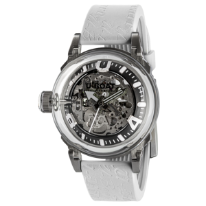 Montre U-65 3346 Automatique 44mm blanche acier
