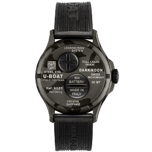 Montre DARKMOON 9551 40mm grise PVD camouflage