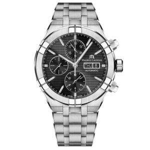 AIKON Automatic Chronograph 44mm tout acier AI6038-SS002-330-1