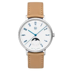 Montre Gropius Mondphase DuFa blanche DF9032-01