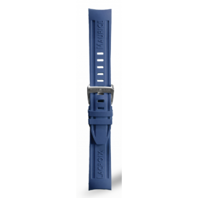Bracelet rubber bleu boucle acier Pontos S diver ML822-005082 Maurice Lacroix 