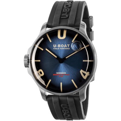 Montre DARKMOON 8704/D 44mm bleue acier