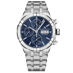 AIKON Automatic Chronograph 44mm tout acier AI6038-SS002-430-1