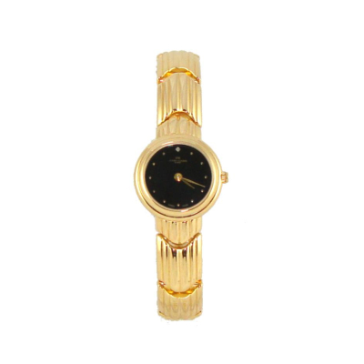 Montre quartz femme bracelet et boitier plaqué or - Jaquet Girard Z204.152