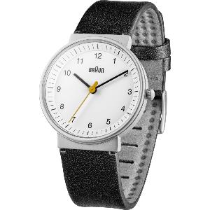 Montre Braun 33mm BN0031WHBKL cuir noir