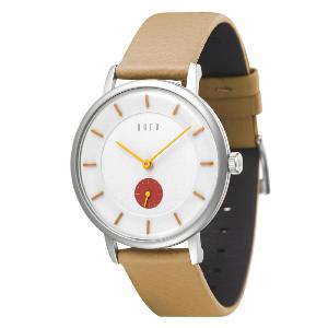 Montre KRØYER SÆTTER LASSEN DuFa beige et rouge DF9031-03