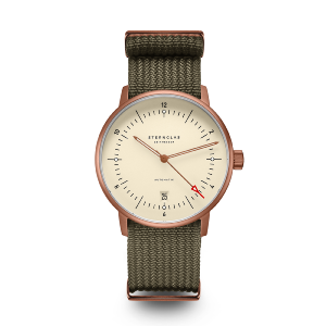 NAOS auto Alabster bronze nato vert S02-NA42-FI05