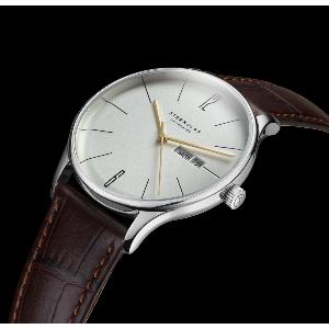 BERLIN argenté cuir marron S01-BE10-HE05